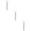 6Pcs Practical Transparent Rain Gauge Tool for Climate and Meteorology 5