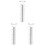 6Pcs Practical Transparent Rain Gauge Tool for Climate and Meteorology 2
