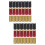 300Pcs PVC Heat Shrink Capsules Assorted Color Covers 8