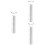 6Pcs Practical Transparent Rain Gauge Tool for Climate and Meteorology 8