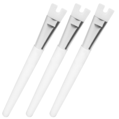 6Pcs Nylon Nose Shadow Brushes White for Precise Nose Contouring 2