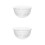2Pcs Clear Glass Salad and Dessert Bowl Multi-Functional Kitchen Bowl 11