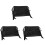 3Pcs Black Oxford Stroller Bottom Storage Bags Universal Organizer 4