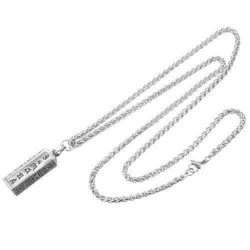 4Pcs Stylish Pendant Necklace with Copper Plated Bottle 1