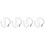 4Pcs Stylish Pendant Necklace with Copper Plated Bottle 8