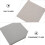 2Pcs Durable Heat Press Sponge Mat Grey Canvas Foil for Crafts 6