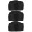 3Pcs Simple Style Black Chef Hats for Restaurant Kitchen Work 9