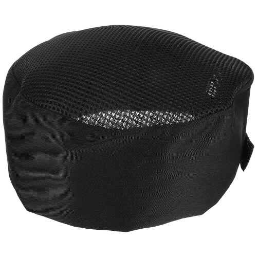 3Pcs Simple Style Black Chef Hats for Restaurant Kitchen Work 2