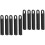 20Sets Multi-Functional Pool Cue Hanger Black Plastic Metal Organizer 9