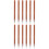 12Pcs Durable Ergonomic Wood Everlasting Pencils for Writing Drawing 7