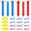 48Pcs Football Belts and Flags Set Durable Material for Player Use 1