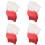 4Pcs Lightweight Folding Fans Professional Hand Fan for Square Dancing 6