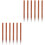 12Pcs Durable Ergonomic Wood Everlasting Pencils for Writing Drawing 5