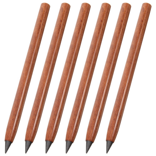 12Pcs Durable Ergonomic Wood Everlasting Pencils for Writing Drawing 1