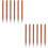 12Pcs Durable Ergonomic Wood Everlasting Pencils for Writing Drawing 8