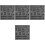 4Pcs Black Graphite Metal Ingot Molds for Lab Casting and Melting 3