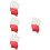 4Pcs Lightweight Folding Fans Professional Hand Fan for Square Dancing 7