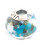 Breloque - Viceroy - Vmb0045-23 - Argent sterling - Blanc - Bleu 1
