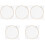 5Pcs DIY Paper Making Wooden Frames Multi-Use Paper Craft Screens 5