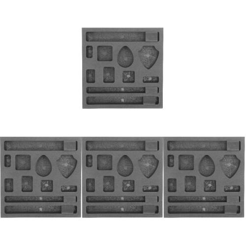 4Pcs Black Graphite Metal Ingot Molds for Lab Casting and Melting 1