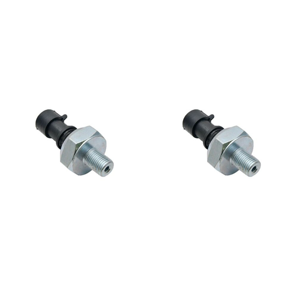 2X Oil Pressure Sensor For Corsa Agila For Aveo 2007-2011 90534902 93190643 Black/Silver 4711627404848
