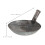 3Pcs Portable Iron Water Ladles Grey Kitchen Scoop Multi-Use Spoon 4