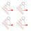 200 Sets Fire Extinguisher Replacement Seals And Lock Pins 4