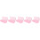 5Pcs Compact Pink Plastic Tray Box for Nail Clippers and Tools 10