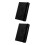 2Pcs Black PU Travel Passport Sleeve with Multi-Use Card Storage 8