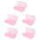 5Pcs Compact Pink Plastic Tray Box for Nail Clippers and Tools 7
