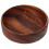 5Pcs Brown Wood Serving Tray Decorative Fruit Bowl Kitchen Dish 2