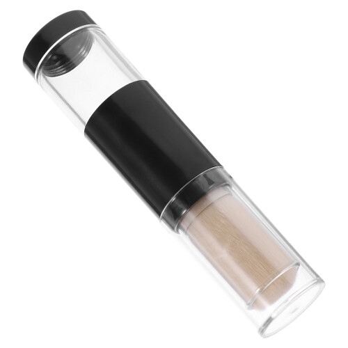 2Pcs Dense Foundation Brush Refillable Loose Powder Blusher for Makeup 2