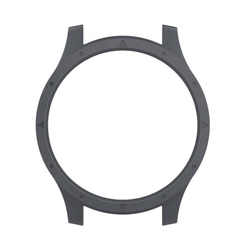 2Pcs Extra Thick Pc Watch Cover Grey Protective Case for Smart Watch