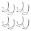 8Pcs Adjustable Black Hat Strap with Windproof Clip for Outdoor Hats 8