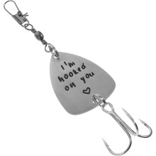 2Pcs Titanium Steel Fishing Hook Silver Outdoor Practical Small Hook
