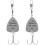 2Pcs Titanium Steel Fishing Hook Silver Outdoor Practical Small Hook 4
