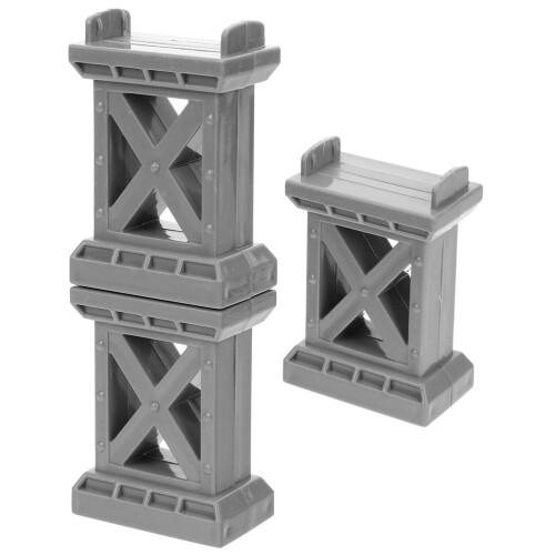 15Pcs Model Railway Train Bridge Pier Toy for Hands-on DIY Play 1