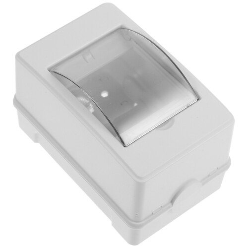 2Pcs Small Plastic Electrical Box Weatherproof Breaker Box Cover White 2
