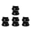 8Pcs Saxophone Thumb Cushion Black Soft Silicone Finger Rest 9
