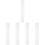 5St Office Liniaal Met Vergrootglas Plastic Meetinstrument Transparant 6