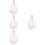 4Sets Clear Mini PVC Doll Storage Bag Backpack Hanging Portable Pouch 9