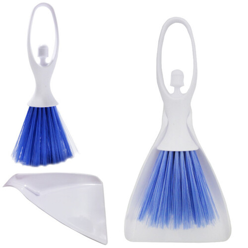 3Pcs Multi Color Pet Cleaning Tools Plastic Brush Broom and Set 1