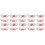 20St Dames Wing Haarclips Wit Stoffen Metaal Modieuze Haaraccessoires 11
