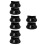 8Pcs Saxophone Thumb Cushion Black Soft Silicone Finger Rest 10