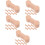 40St Speelgoed Treinverbinder DIY Educatief Beige 8