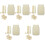 5Sets Training Reward Jar Khaki Met Stervorm Voor Kids 5
