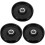 3St Zwarte Jackrollers Ijzer Professionele Jackaccessoires 3
