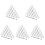 5Sets Nagelsponges Weiß Mit Robustem Greiftool Für Maniküre 2