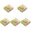 5Sets Duurzame Puzzels Voor Peuters Multi Kleur Educatief 4