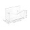 4Sets Transparante Post Organizer Acryl, Brievenhouder Voor Desktop 10